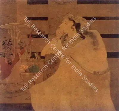 Tagore, Abanindranath (Artist). Asoka'S Queen And The Bodhi-Tree, n.d. | Graphic Art, Ch.Lon/05.10.99