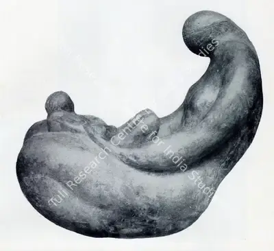 Prodosh Dasgupta (Artist), Cradle, 1950, Sculpture
