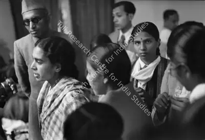 Henri Cartier-Bresson (Photographer), Dr.Sushila Nayar, Gandhiji's personal physician speaks on the night of 30 January 1948, 1948, Contemporary Photograph