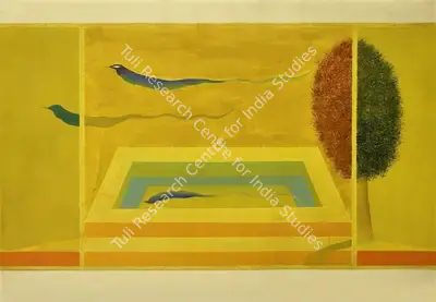 J. Swaminathan (Artist), Untitled, 1970, Painting