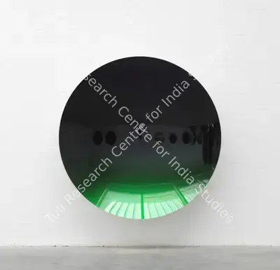 Kapoor, Anish (Artist). Mirror (Organic Green to Dark Purple), 2016 | Installation, PdP.Lon/16.10.25, 2025 · Phillips de Pury