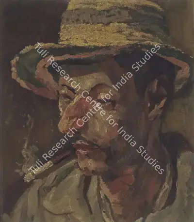 Kartick Chandra Pyne (Artist), Untitled, 1950, Painting