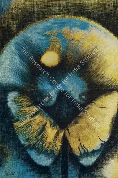 Dharmanarayan Dasgupta (Artist), Untitled, 1977, Painting