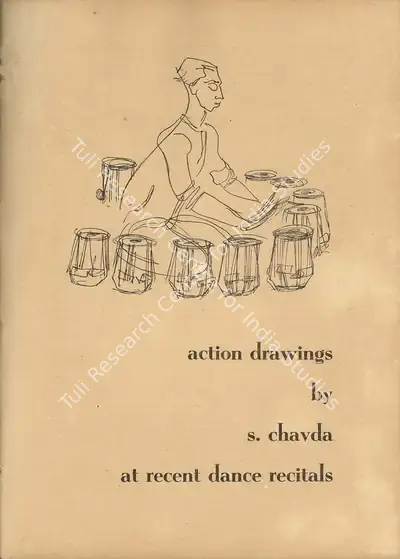 Shiavax Chavda (Essayist), Action Drawings, 1951, Essay
