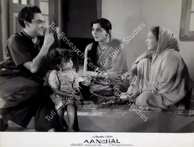 Vasant Joglekar (Producer), Aanchal, 1960, Lobby Card
