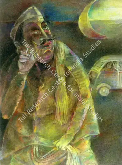 Paritosh Sen (Artist), Untitled, 1989, Painting