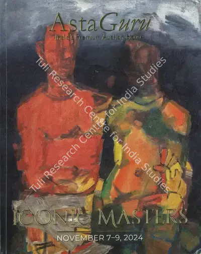 Asta Guru (Auction House), Iconic Masters, 2024, Auction Catalogue