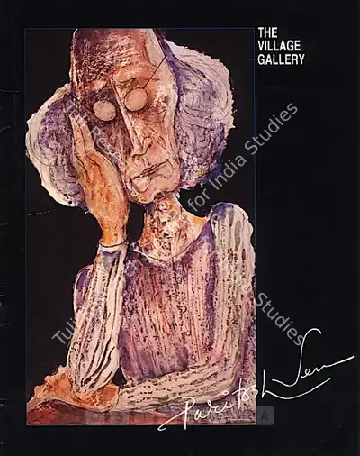 Paritosh Sen (Artist), Exhibition of the Works of Paritosh Sen, 1991, Solo Exhibition Catalogue