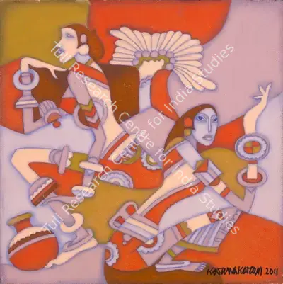 C.N. Karunakaran (Artist), Anxiety, 2011, Painting