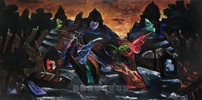 Manu Parekh (Artist), Untitled, 2004, Painting
