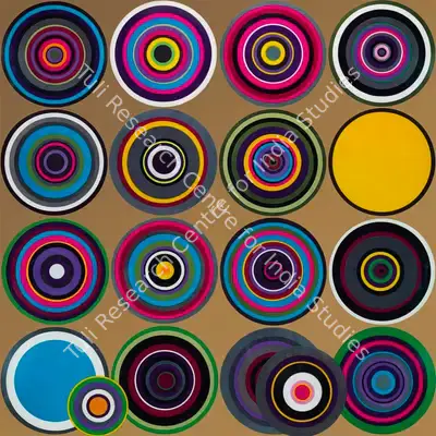 Bharti Kher (Artist), Off Centre, 2008, Collage