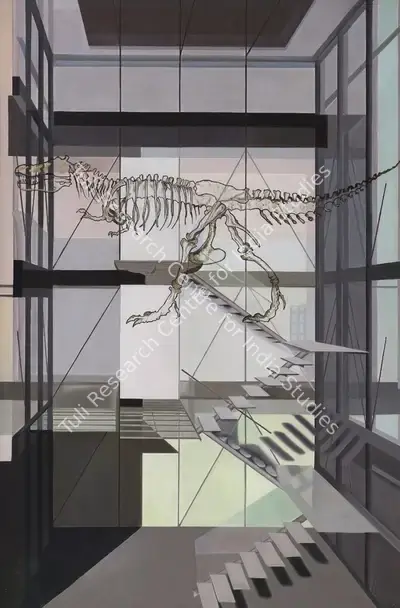 Sudarshan Shetty (Artist), Lost Bodies, 2007, Painting