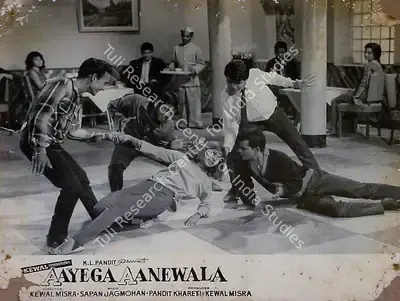 Kewal Mishra (Producer), Aayega Aaney Wala, 1967, Lobby Card