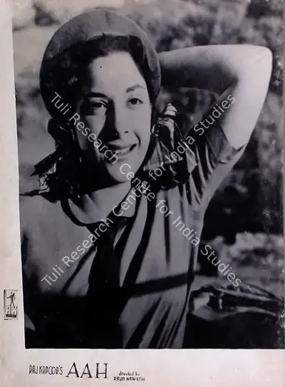 Jaywant Pathare (Cinematographer), Aah, 1953, Lobby Card