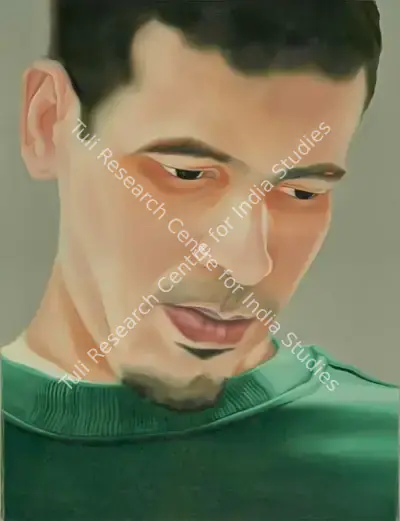 Riyas Komu (Artist), Younus - I, 2008, Painting