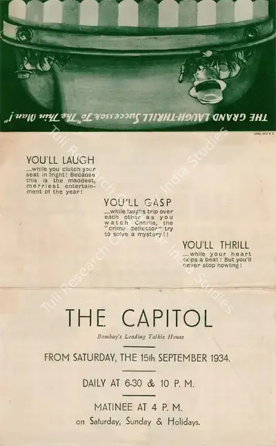 Harry Beaumont (Director), Murder in the Private Car, 1934, Handbill