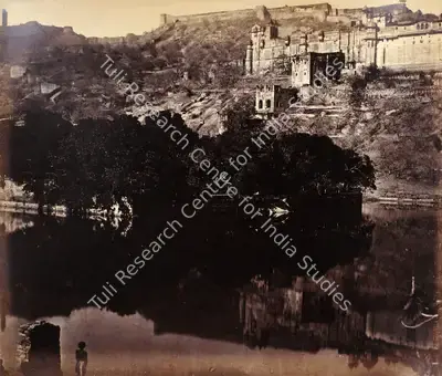 Eugene Clutterbuck Impey (Photographer), Amber - Part of the Palace and Citadel, Antiquarian Photograph