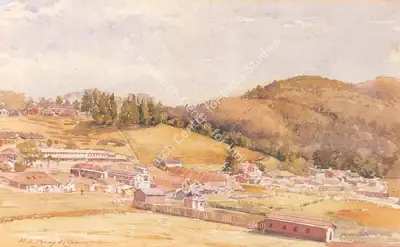 Bombay School (Artist), Landscape, Painting