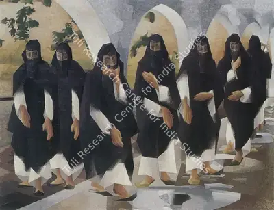 Sabavala, Jehangir (Artist). The Rose. Oil on Canvas, 1981 | The Crucible of Painting | Painting | FineArts | 00182422