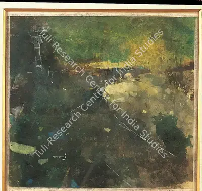 Ganesh Haloi (Artist), Untitled, 1978, Painting