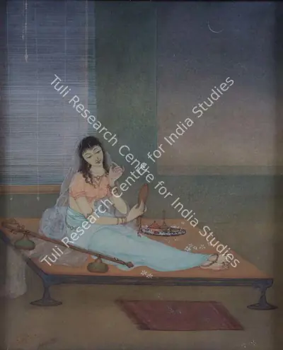 Pran Pal (Artist), The Prime Moon, 1936, Painting