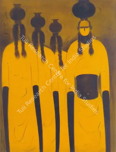 P.R. Narvekar (Artist), Untitled, 2006, Painting