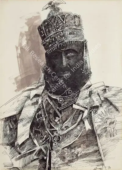 K.M. Adimoolam (Artist), Untitled, 1997, Painting