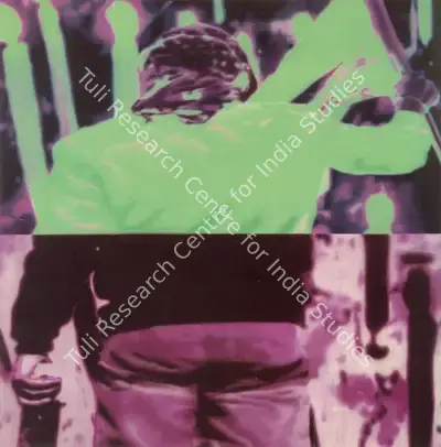 T.V. Santhosh (Artist), Peace Protest, 2004, Painting