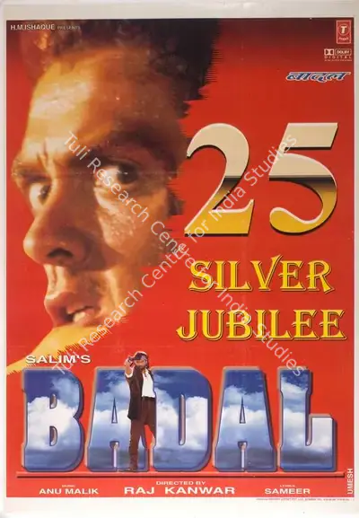 Salim (Producer), Badal, 2000, Full Sheet Poster