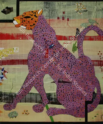 Dhaneshwar Shah (Artist), Leo, 2009, Painting