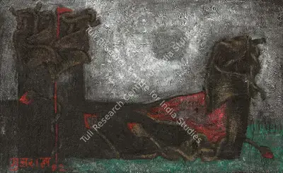 Satish Gujral (Artist), Untitled (Raising of Lazarus), 1992, Painting