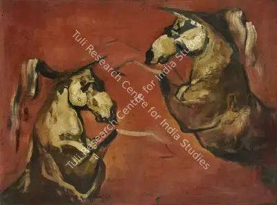 Wasim Kapoor (Artist), Untitled, 1990, Painting