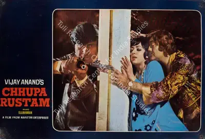 Vijay Anand (Producer), Chhupa Rustam, 1973, Lobby Card