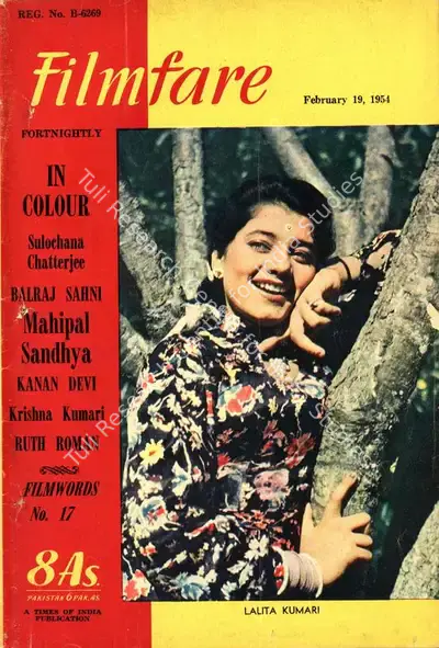 J.C. Jain (Editor), Filmfare, 1954, Magazine