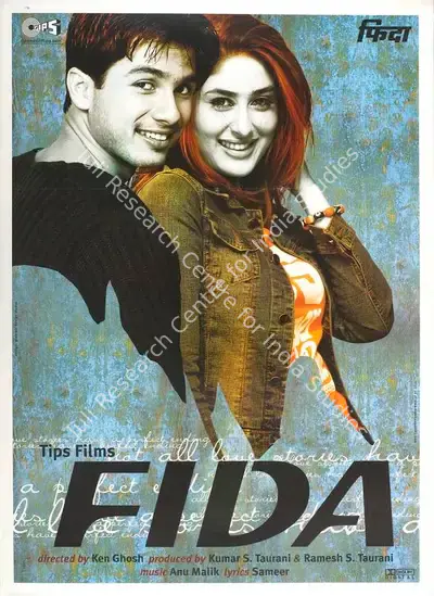 Kumar Taurani (Producer), Fida, 2004, Full Sheet Poster