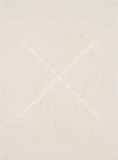 Tyeb Mehta (Artist), Untitled, 1985, Drawing