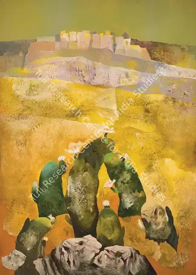 Dasgupta, Bimal (Artist). Untitled, 1984 | Painting, AG.Mum/23.02.24, 2024 · Asta Guru