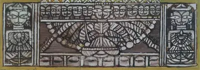 Jamini Roy (Artist), Ravana, Painting