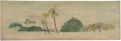 Ganesh Pyne (Artist), Untitled, 1975, Painting