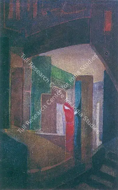 Gaganendranath Tagore (Artist), Untitled, Painting