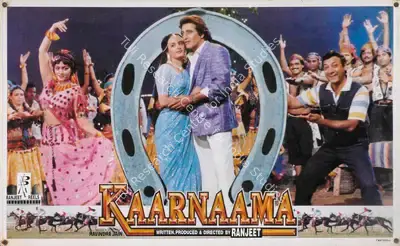 Ranjeet (Producer), Kaarnaama, 1990, Lobby Card