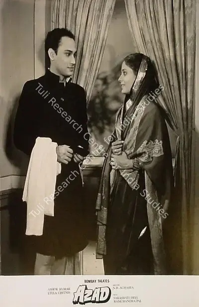 Himanshu Rai (Producer), Azad, 1940, Lobby Card
