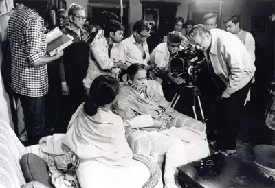 Nemai Ghosh (Still Photographer), Ganashatru, 1990, Working Still