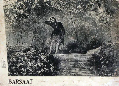 Jal Mistry (Cinematographer), Barsaat, 1949, Lobby Card