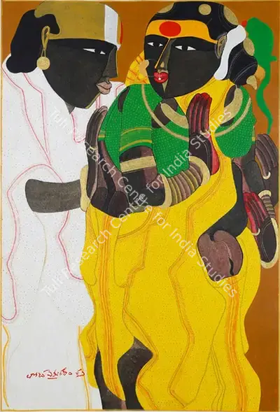 Thota Vaikuntam (Artist), Untitled, 1992, Painting