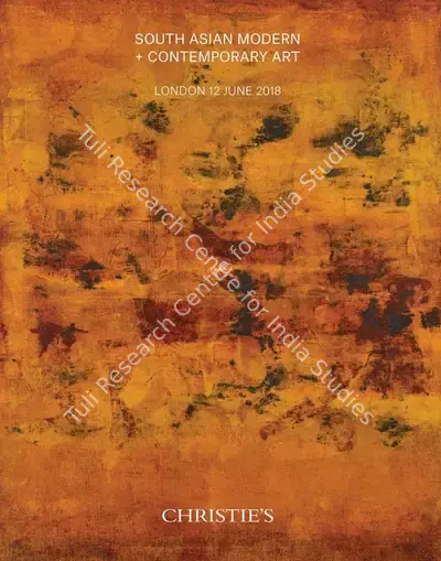 Christie's (Auction House), South Asian Modern and Contemporary Art, 2018, Auction Catalogue