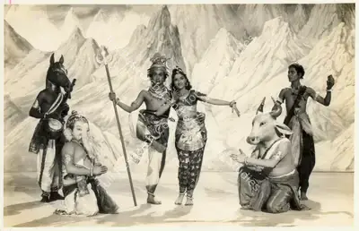 G. Balakrishna (Cinematographer), Jhanak Jhanak Payal Baaje, 1955, Photographic Still