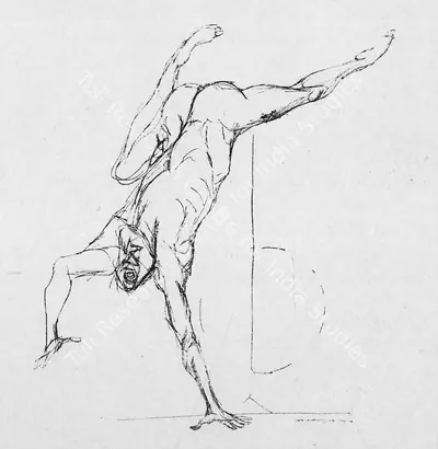 A. Ramachandran (Artist), Untitled, Drawing