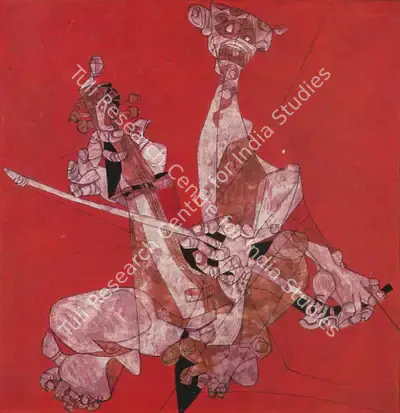 Gautam Vaghela (Artist), Painting, 1965, Painting