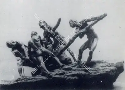 D.P. Roy Chowdhury (Artist), The Triumph of Labour, Sculpture